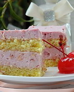 Торт-мусс Сад с черешней