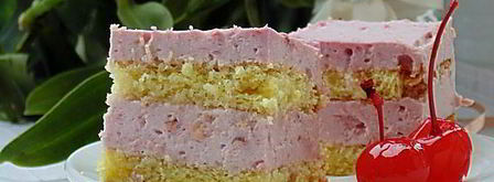 торт-мусс сад с черешней. Шаг 11