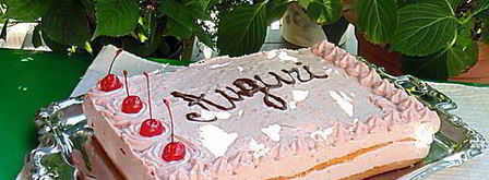 торт-мусс сад с черешней. Шаг 10