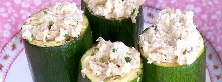 цукини, фаршированные муссом из артишоков. Шаг 7