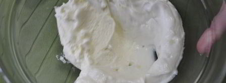 творожно-клубничный мусс. Шаг 2