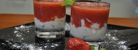 творожно-клубничный мусс. Шаг 8