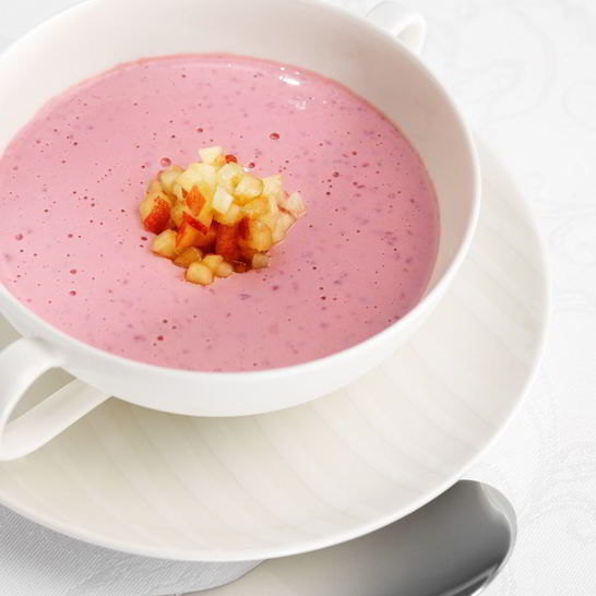 Рецепт творожно-ягодного мусс