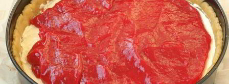 творожный чизкейк с малиновым муссом. Шаг 9