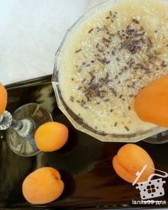 Яблочно-абрикосовый мусс на сыворотке