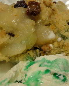 Мятный крамбль