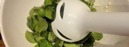 мятный крамбль. Шаг 2