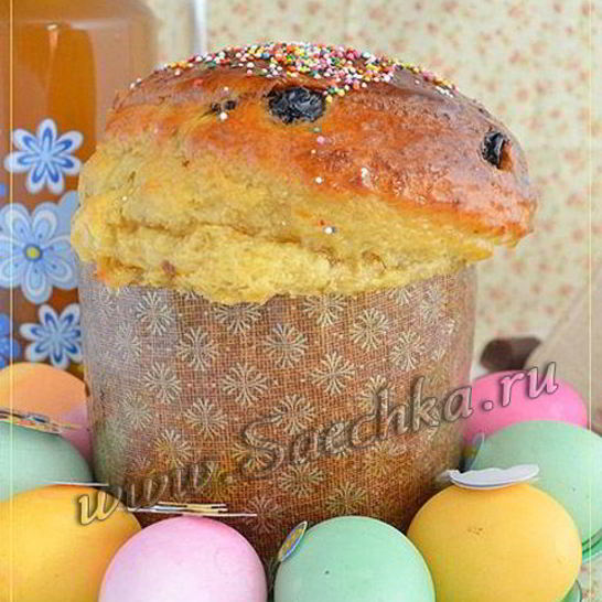 Рецепт апельсинового кулича