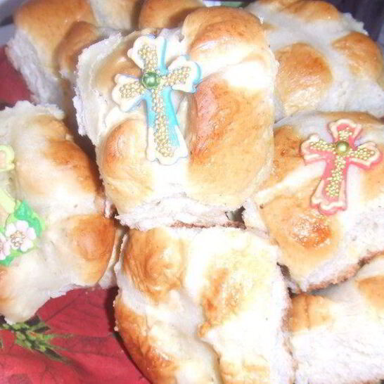 Рецепт булочек пасхальных