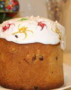 Кулич из венского теста