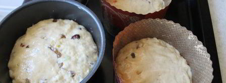 кулич из венского теста. Шаг 11