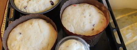 кулич из венского теста. Шаг 12