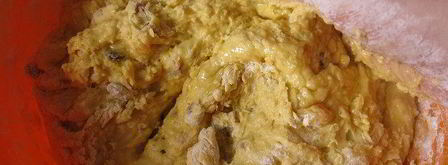 кулич на александрийском тесте с кардамоном. Шаг 11