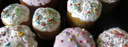 кулич на александрийском тесте с кардамоном. Шаг 19