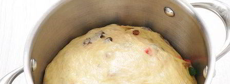 кулич на желтках и топленом масле. Шаг 26