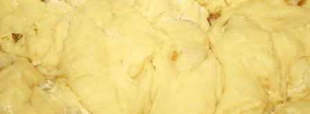 кулич пасхальный с изюмом. Шаг 4