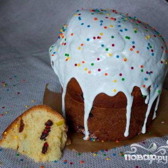 Рецепт кулича с шафраном