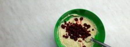 кулич с вишней и клюквой. Шаг 3