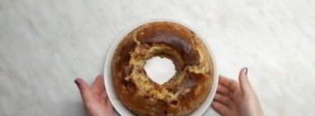 кулич с вишней и клюквой. Шаг 4