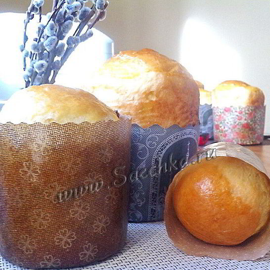 Рецепт кулича заварного