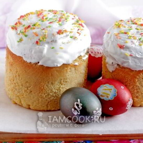 Рецепт куличей на сметане с апельсиновой цедрой и ликером
