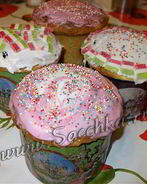 Куличи на сметане