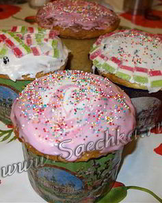 Куличи на сметане