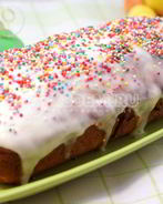 Лимонный кулич