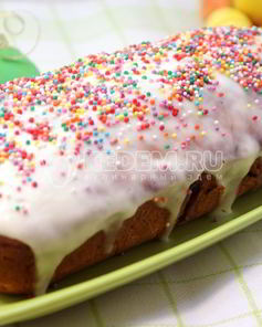 Лимонный кулич