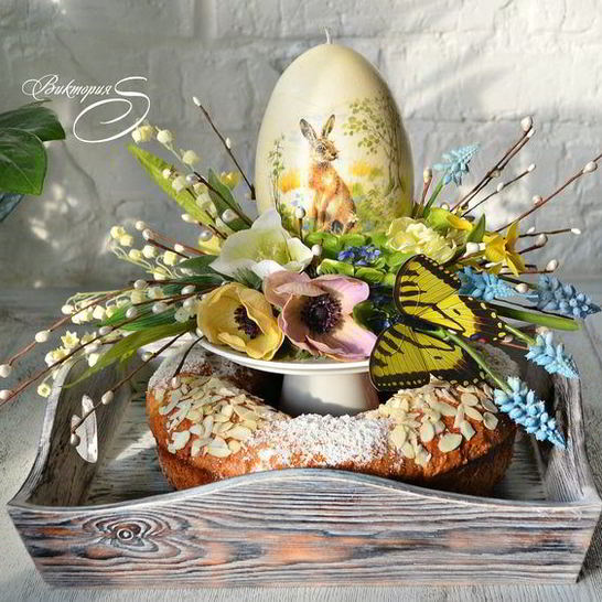 Рецепт миндального пасхального кулича