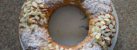 миндальный пасхальный кулич. Шаг 11