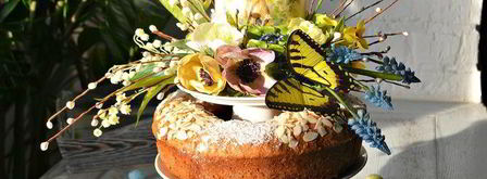 миндальный пасхальный кулич. Шаг 12