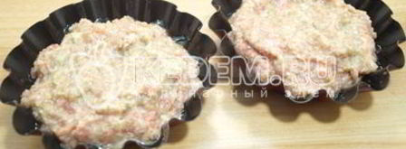 мясное суфле с яйцом пасхальное. Шаг 4