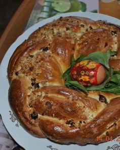 Норвежский пасхальный венок