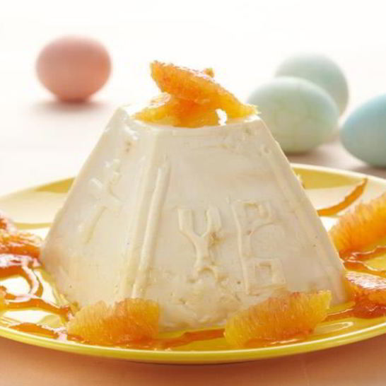 Рецепт пасхи из рикотты с апельсином