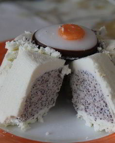 Пасха лимонная с маковой начинкой