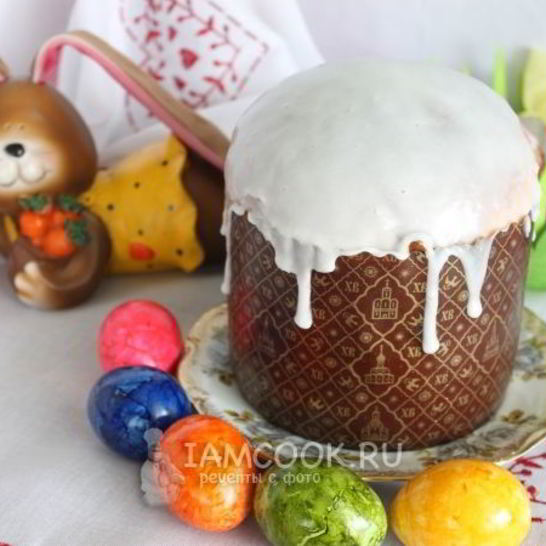 Рецепт пасхального кулича на сгущенном молоке