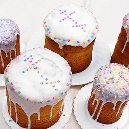 Рецепт пасхального кулича с глазурью