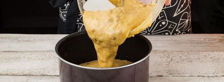 пасхальный кулич с миндалем и изюмом. Шаг 10