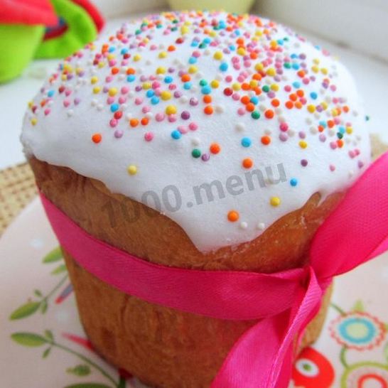 Рецепт пасхального кулича творожного с творогом