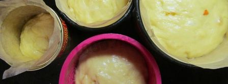 пасхальный кулич творожный с творогом. Шаг 21