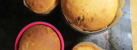 пасхальный кулич творожный с творогом. Шаг 26