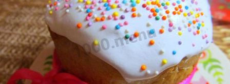 пасхальный кулич творожный с творогом. Шаг 31