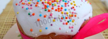 пасхальный кулич творожный с творогом. Шаг 32