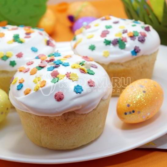 Рецепт пасхальных куличей