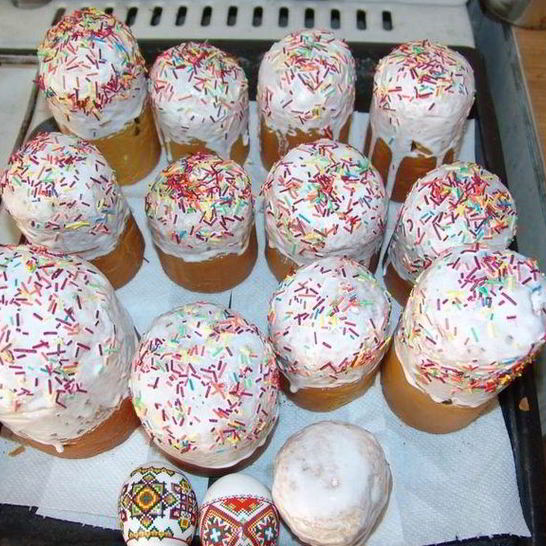 Рецепт пасхальных куличиков