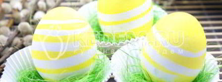 пасхальные яйца полосатики. Шаг 5