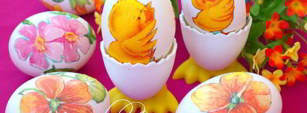 пасхальные яйца в стиле декупаж. Шаг 4