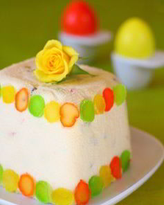 Сырая пасха с фисташками