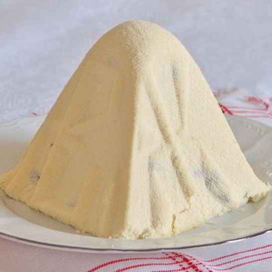 Рецепт творожной пасхи с кунжутом